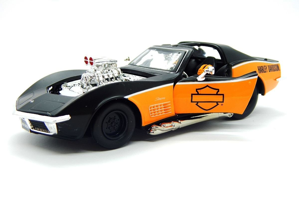 

Машинка Maisto Harley-Davidson Corvette 1970 1:24 32193, 32193