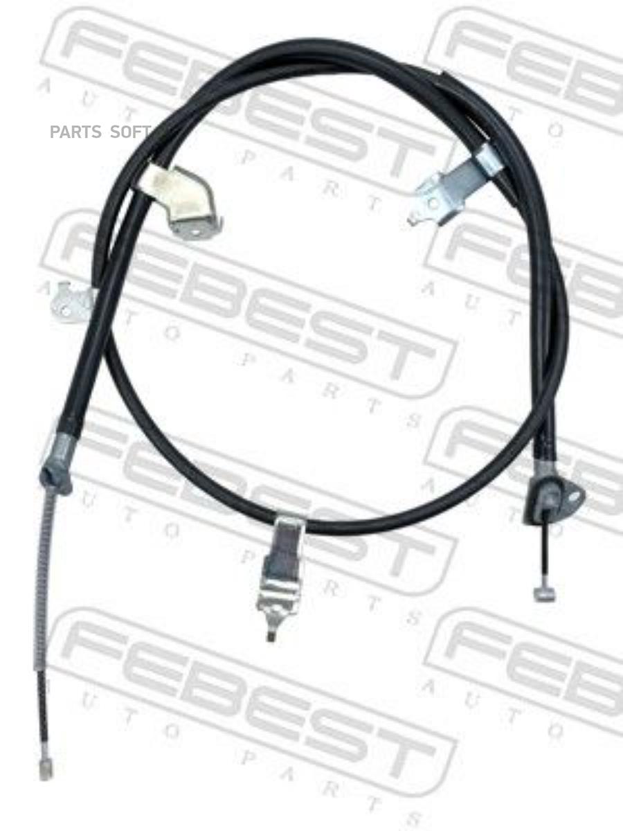 

FEBEST Трос руч.тормоза лев.TOYOTA RAV4 2005.11-2012.12 FEBEST 0199-PCACA30LH