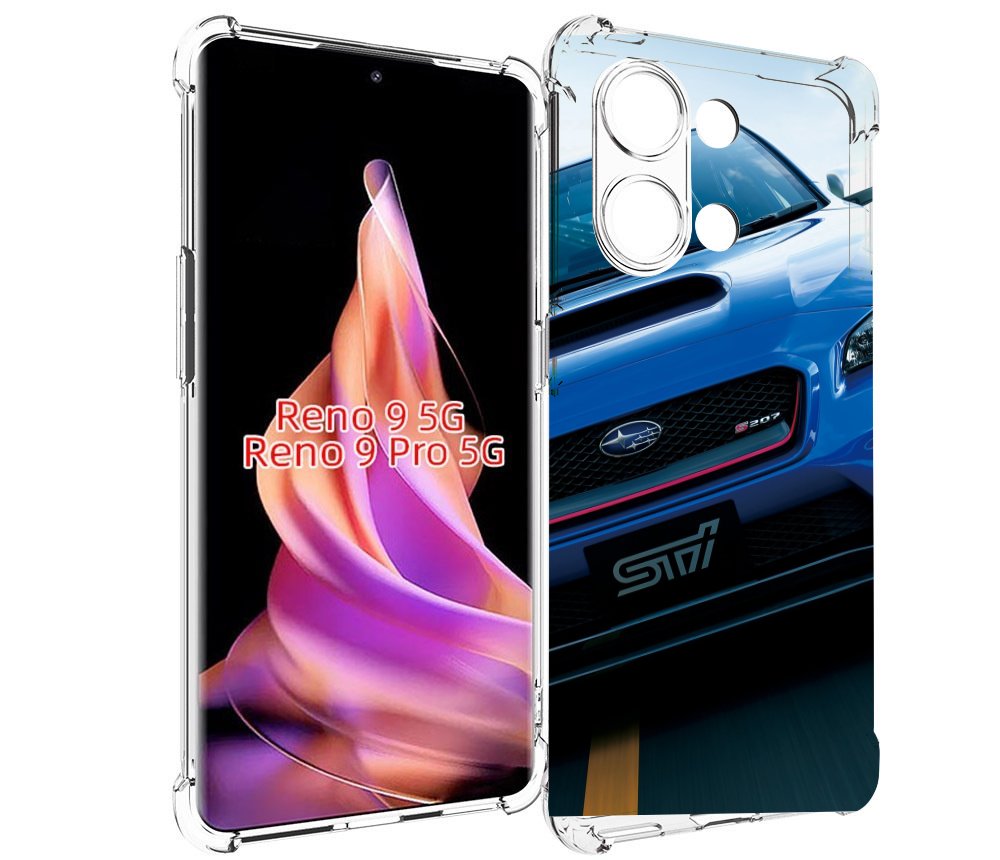

Чехол MyPads субару subaru 2 для Oppo Reno 9/Reno 9 Pro, Прозрачный, Tocco