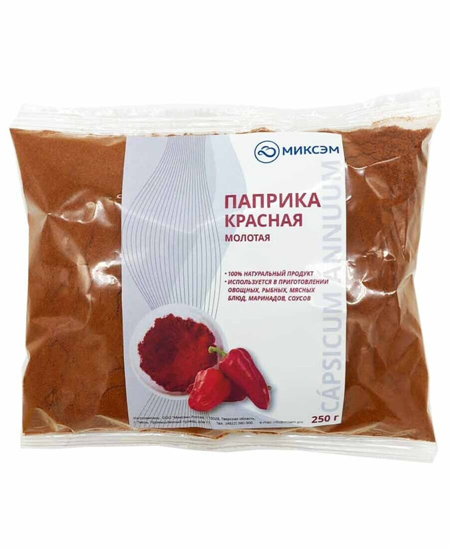 

Паприка красная Миксэм молотая, 250 г