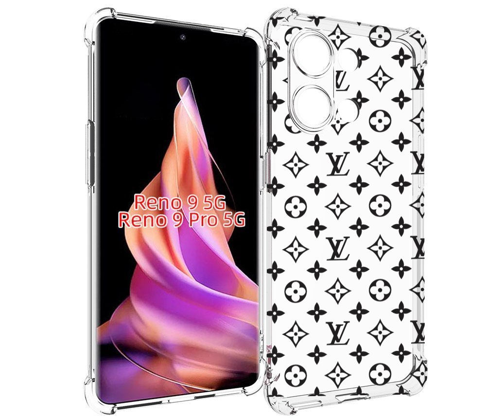 

Чехол MyPads стильный-принт-на для Oppo Reno 9/Reno 9 Pro, Прозрачный, Tocco