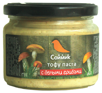 

Тофу паста Соймик с белыми грибами 260 г