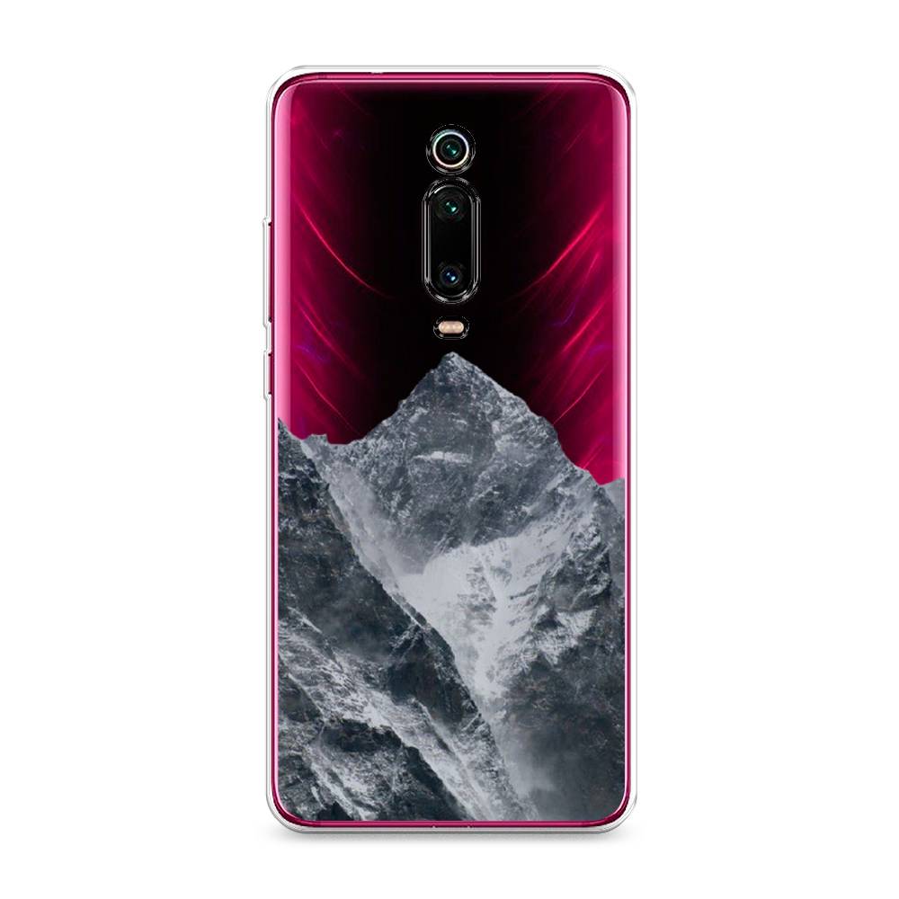 

Чехол на Xiaomi Redmi K20 "Горы арт 4", Серый;бежевый, 35650-2