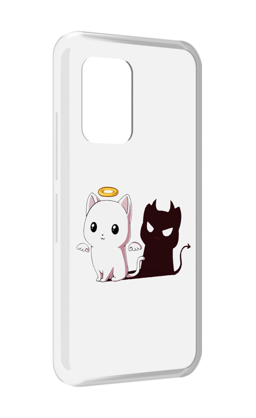 

Чехол MyPads котик-с-злой-тенью для UMIDIGI Bison GT, Прозрачный, Tocco