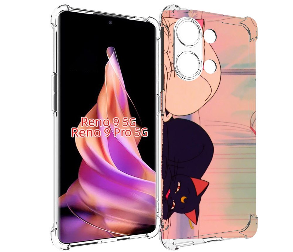 

Чехол MyPads спящие коты для Oppo Reno 9/Reno 9 Pro, Прозрачный, Tocco