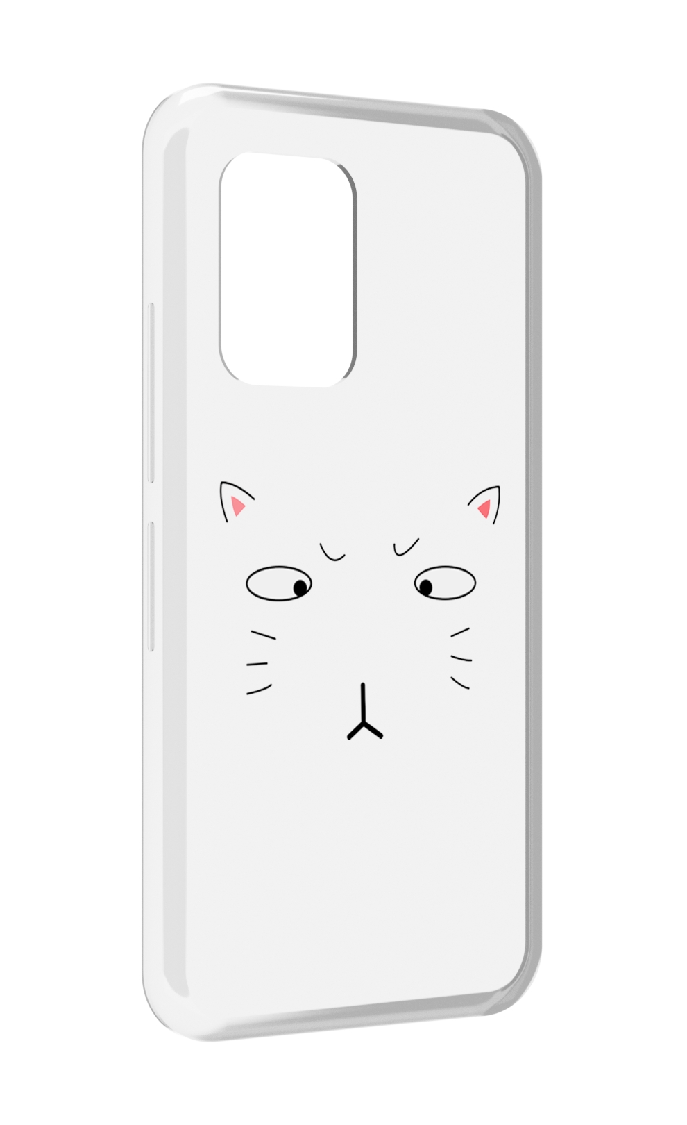 

Чехол MyPads кот-части-лица для UMIDIGI Bison GT, Прозрачный, Tocco