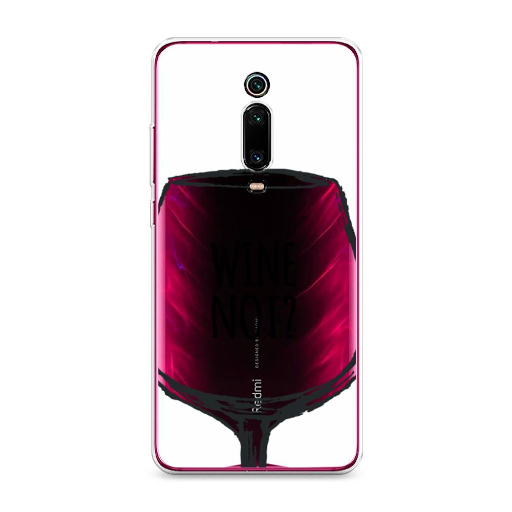 

Чехол на Xiaomi Redmi K20 "Wine not white", Белый, 35650-6