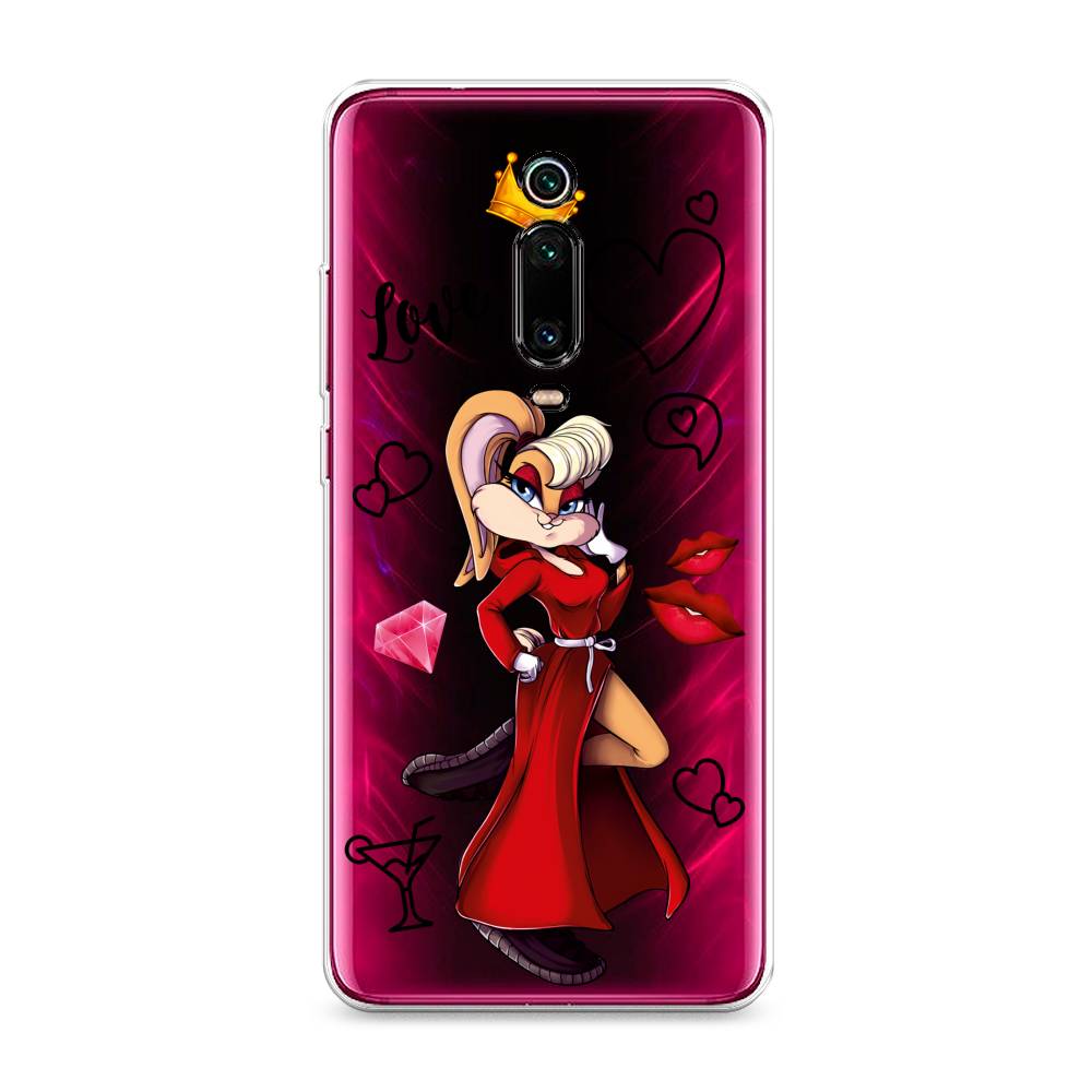 

Чехол на Xiaomi Redmi K20 "Rich Lola Bunny", Красный;бежевый;оранжевый, 35650-6