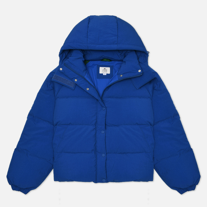 

Куртка женская Lacoste BF7058-QPT синяя L, BF7058-QPT