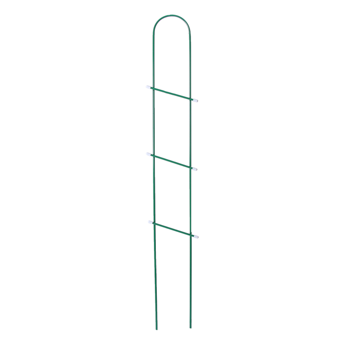 фото Шпалера, 140 × 23 × 1 см, металл, зелёная, «лестница», микс