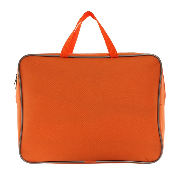 

Папка с ручками и внутр карманом А4, Calligrata 80 мм 360*270 К 1Ш48 текстиль оранжевая, 1Ш48