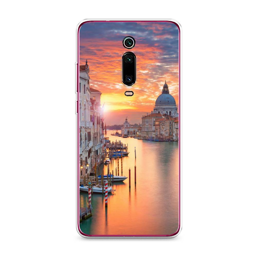 

Чехол на Xiaomi Redmi K20 "Восход 11", Розовый;оранжевый, 35650-2
