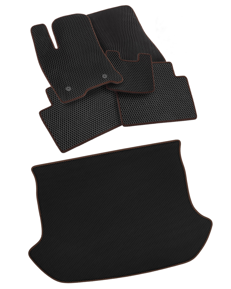 

EVA коврики для Porsche Maсan 2014-наст. время ViceCar AM36005R темно-серый, Macan