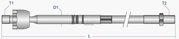 

Тяга Рулевая Fd-Ax-1537 Moog FDAX1537