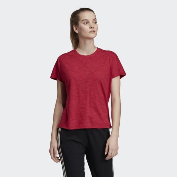 

Футболка женская Adidas Winners Tee-Shirttude DZ2478 бордовая XS, Бордовый, Winners Tee-Shirttude