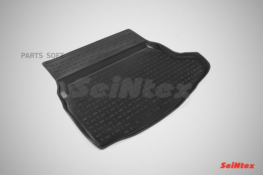 

SEINTEX Коврик в багаж. MERC С-class W205 (полимерн.) (шт) 1шт