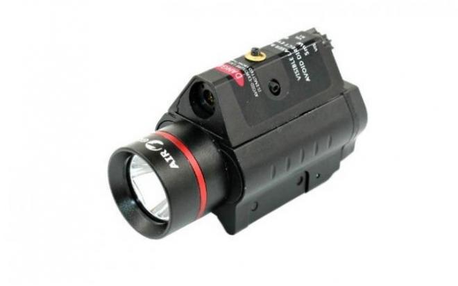 фото Лазерный целеуказатель с фонарем target laser flashlight 23