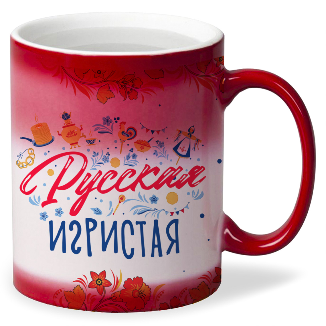 

Кружка CoolPodarok Прикол Русская игристая