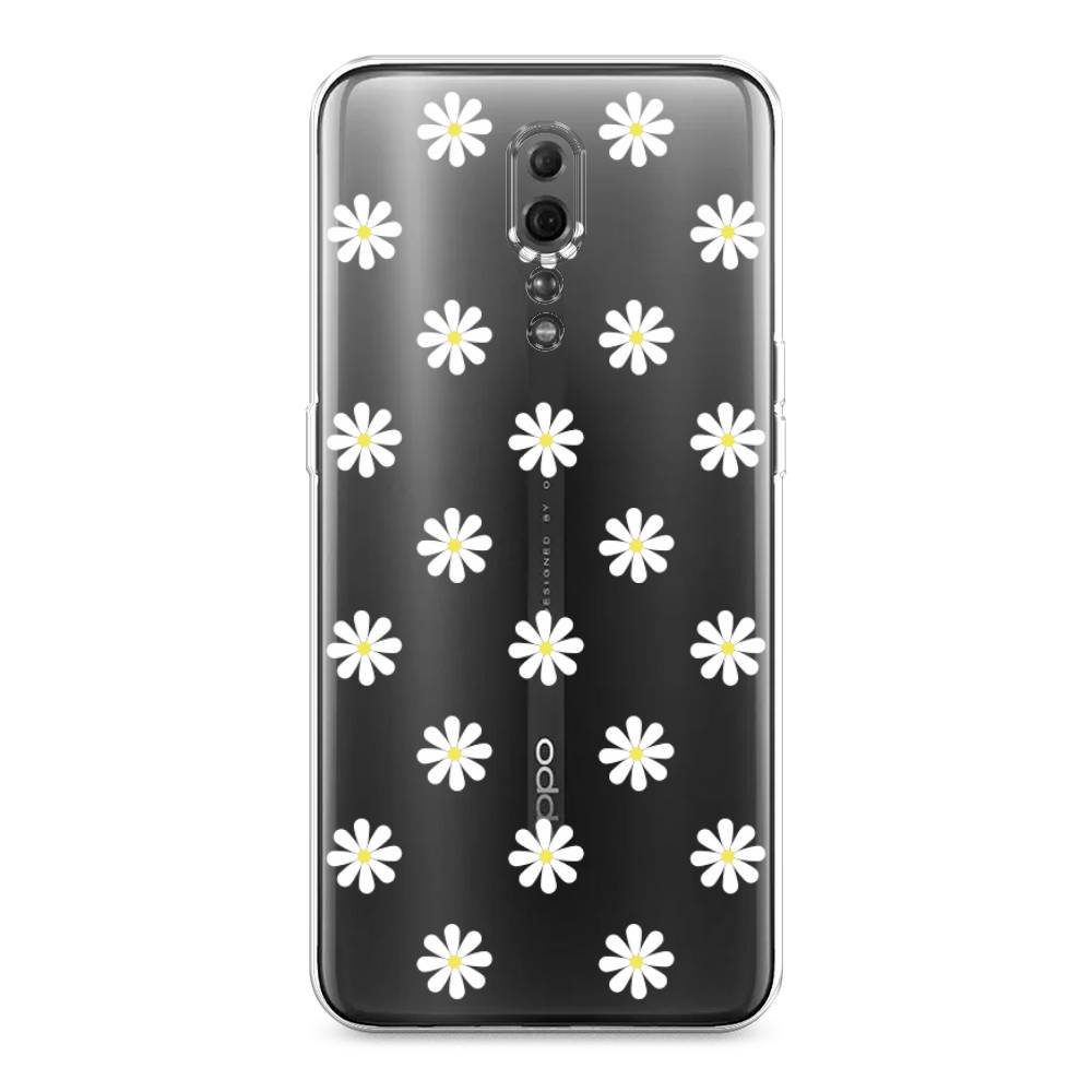 

Силиконовый чехол "Маленькие ромашки" на Oppo Reno Z, 250950-8