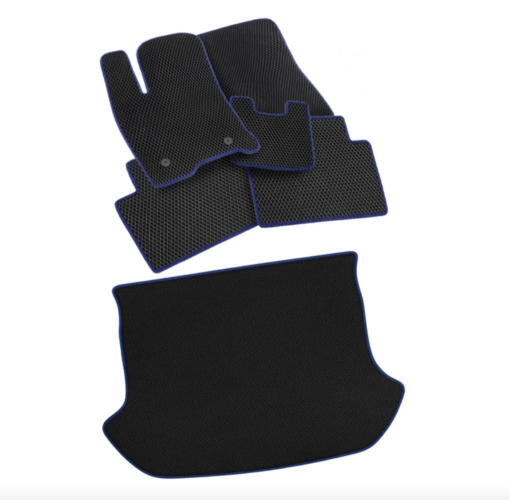 

EVA коврики для Opel Astra J GTC 2009-2017 ViceCar AM33005R темно-синий, Astra