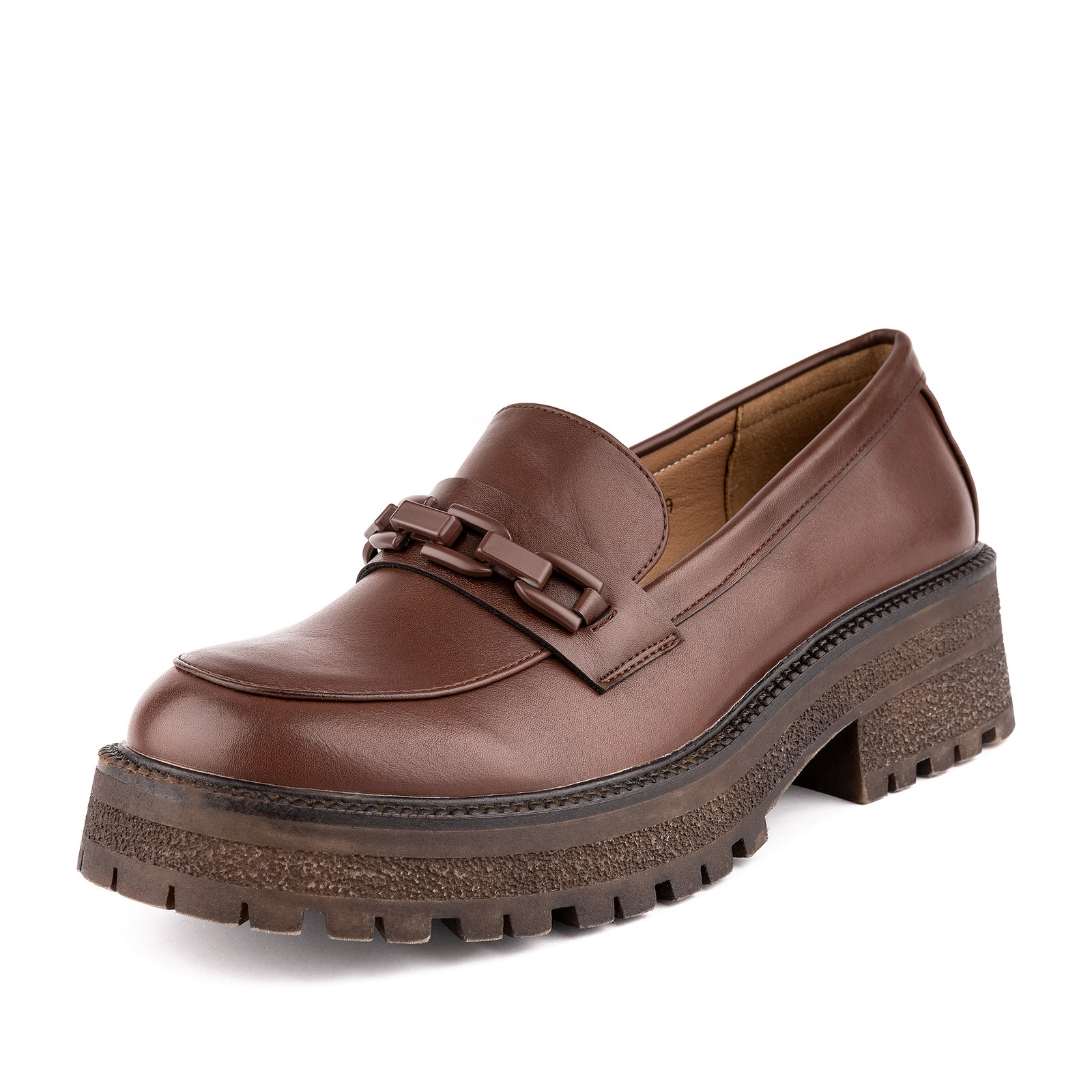 

Лоферы женские INSTREET 91-32WB-702SS коричневые 38 RU, Коричневый, 91-32WB-702SS