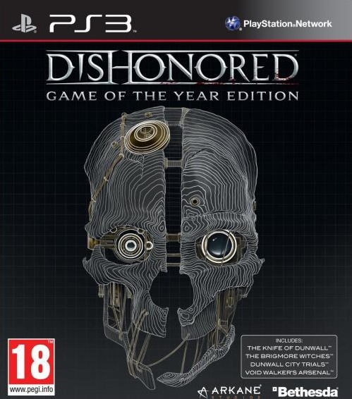 

Игра Dishonored Издание Игра Года для PlayStation 3