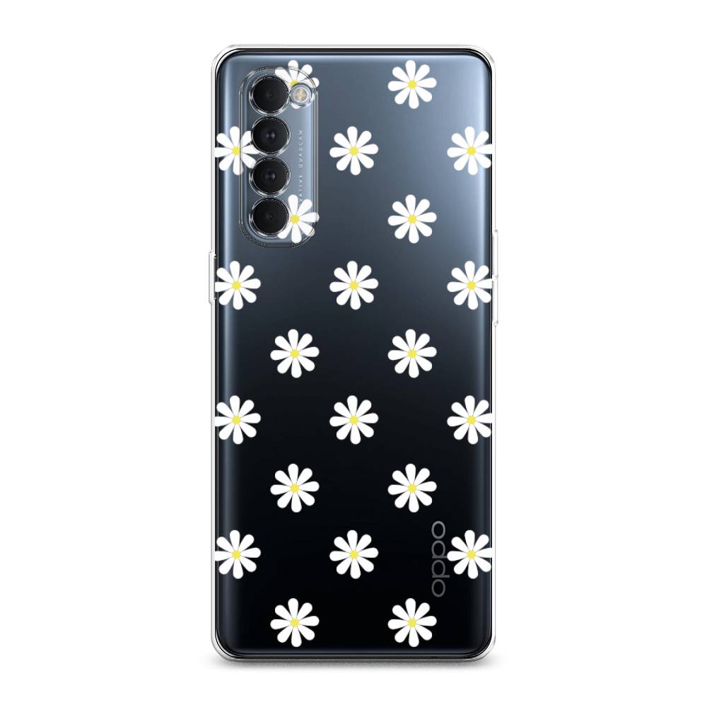 

Силиконовый чехол "Маленькие ромашки" на Oppo Reno 4 Pro, 258950-8
