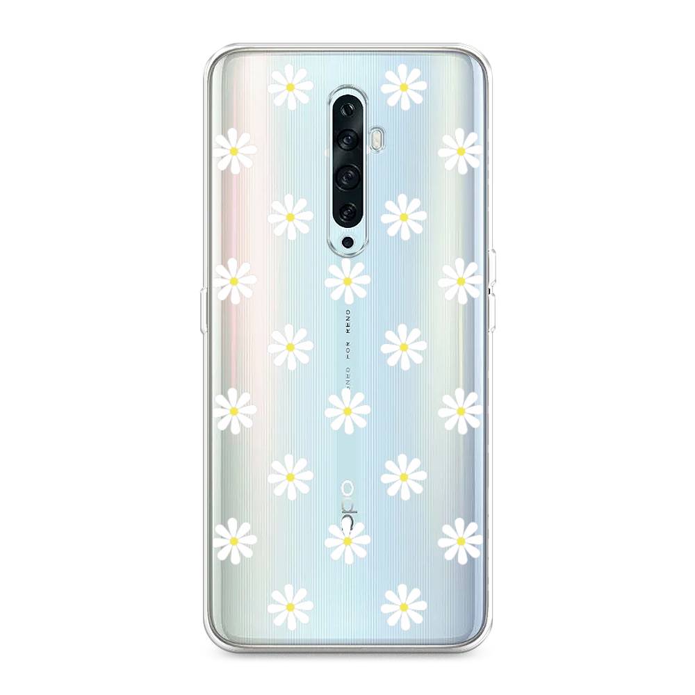 

Силиконовый чехол "Маленькие ромашки" на Oppo Reno 2Z, 251850-8