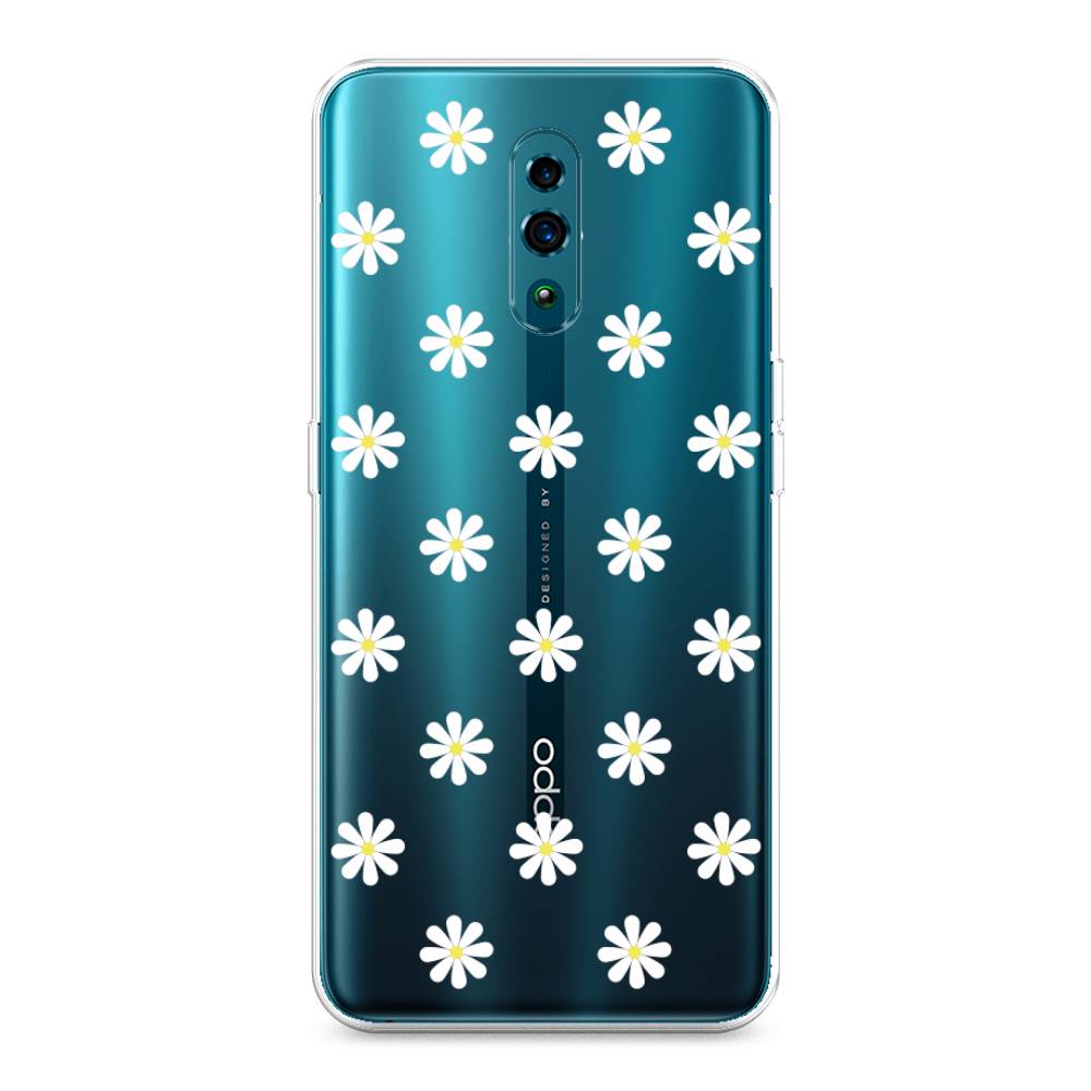 

Силиконовый чехол "Маленькие ромашки" на Oppo Reno, 250750-8