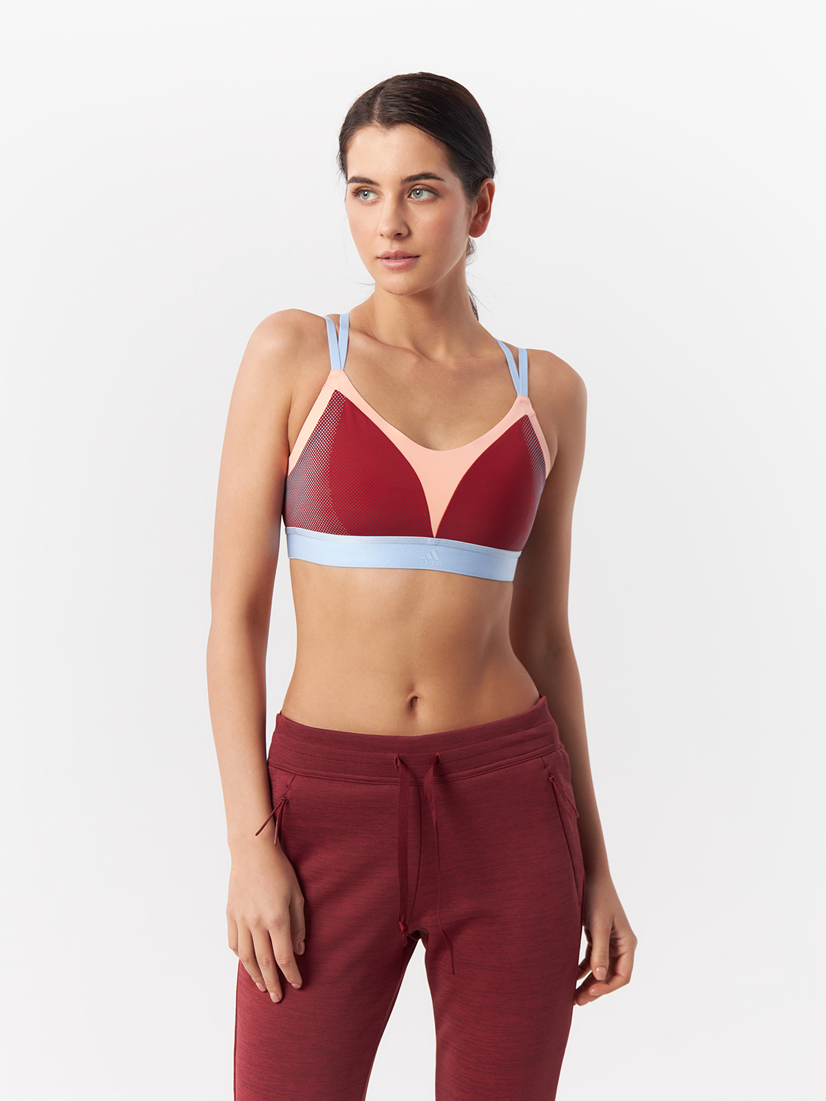 Топ женский Adidas All Me Bra DZ6085 красный S