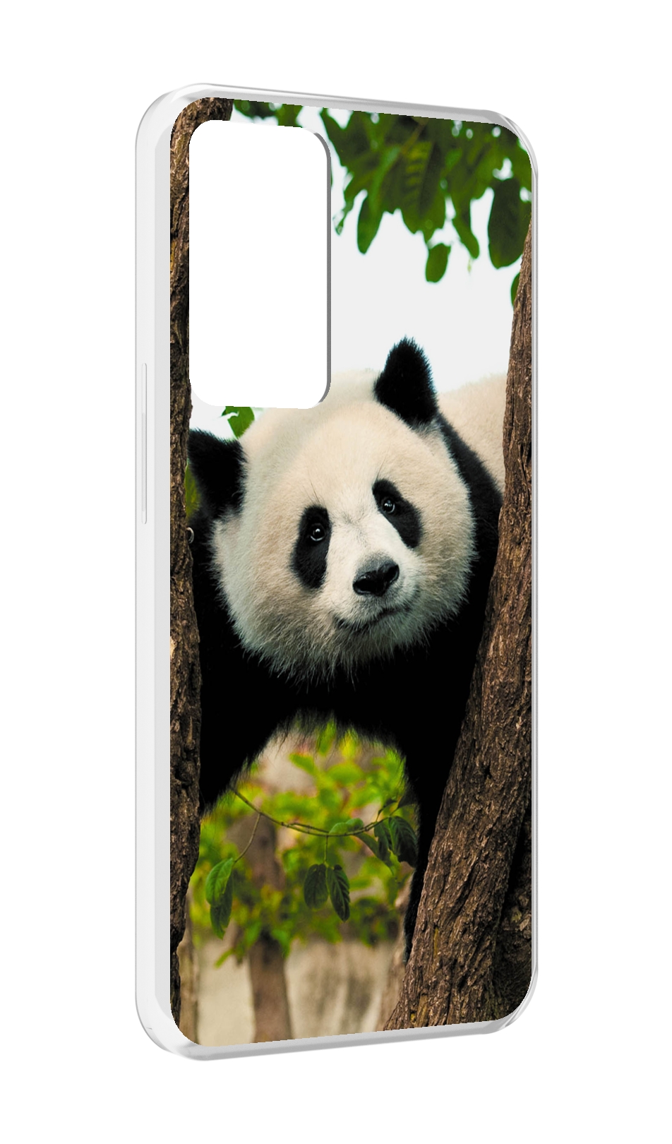 

Чехол MyPads Панда-на-дереве для OPPO Reno 8 Lite, Прозрачный, Tocco