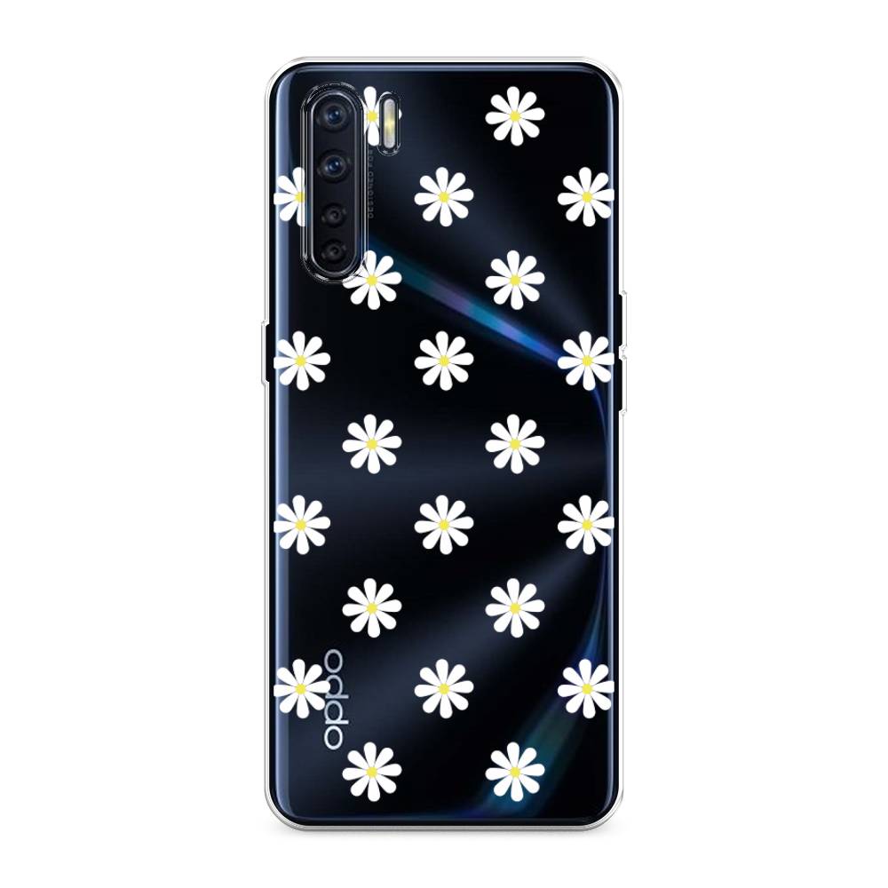 

Силиконовый чехол "Маленькие ромашки" на Oppo A91, 254250-8