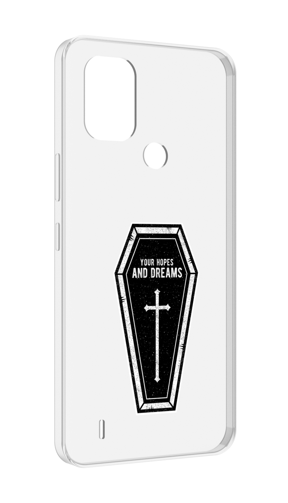 

Чехол MyPads гроб с мечтами для Nokia C31, Прозрачный, Tocco