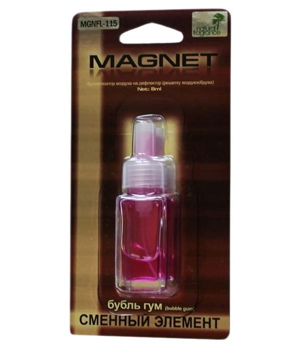 

Ароматизатор в машину FKVJP MGNFL-115 Magnet Бубль гум, Прозрачный, MGNFL-115