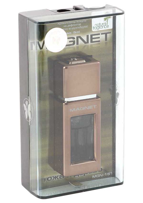 

Ароматизатор в машину FKVJP MGN-151 Magnet Кожа и дерево, Прозрачный, MGN-151