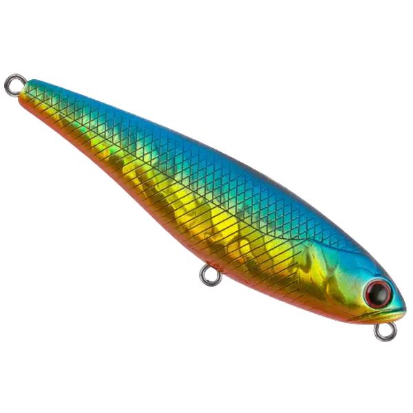 

Воблер Tsuyoki Mamba 75f 7,5см. 9,3гр. #E008 до 0м. floating, Золотистый;голубой, Mamba