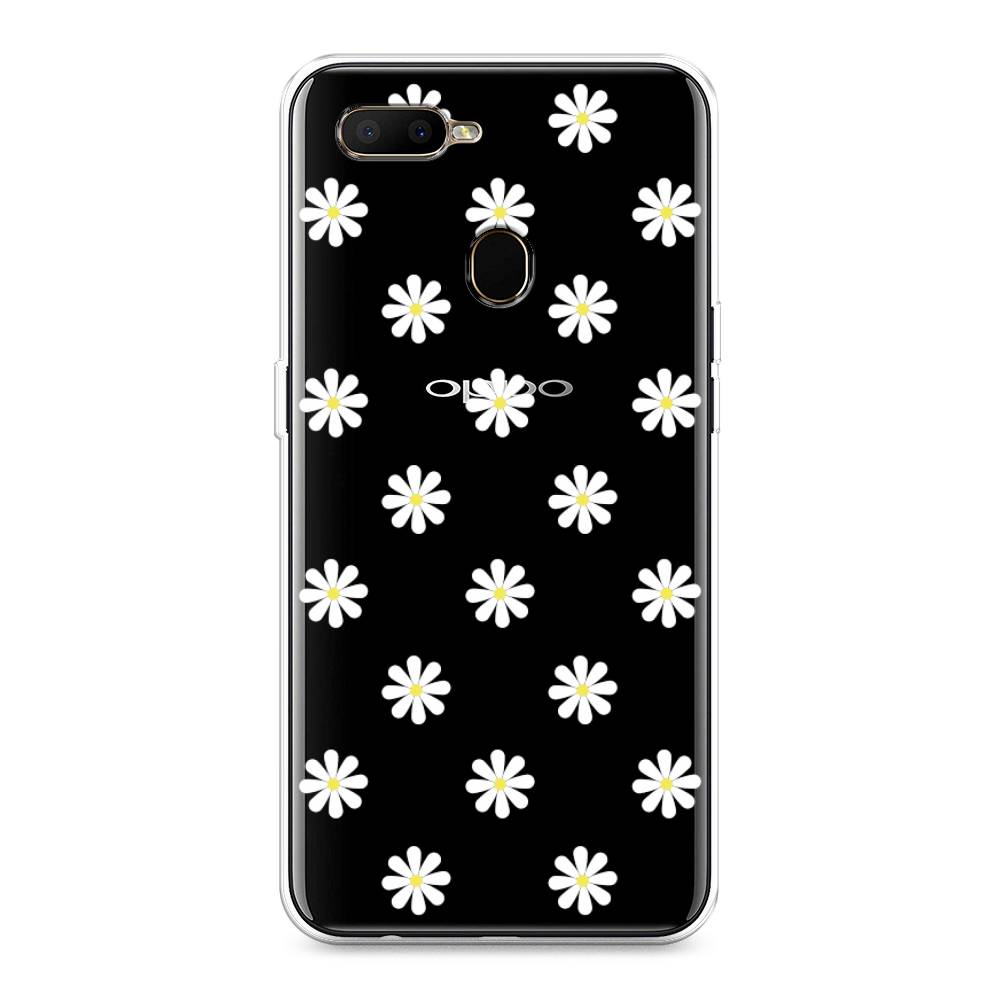 

Силиконовый чехол "Маленькие ромашки" на Oppo A5s, 252350-8