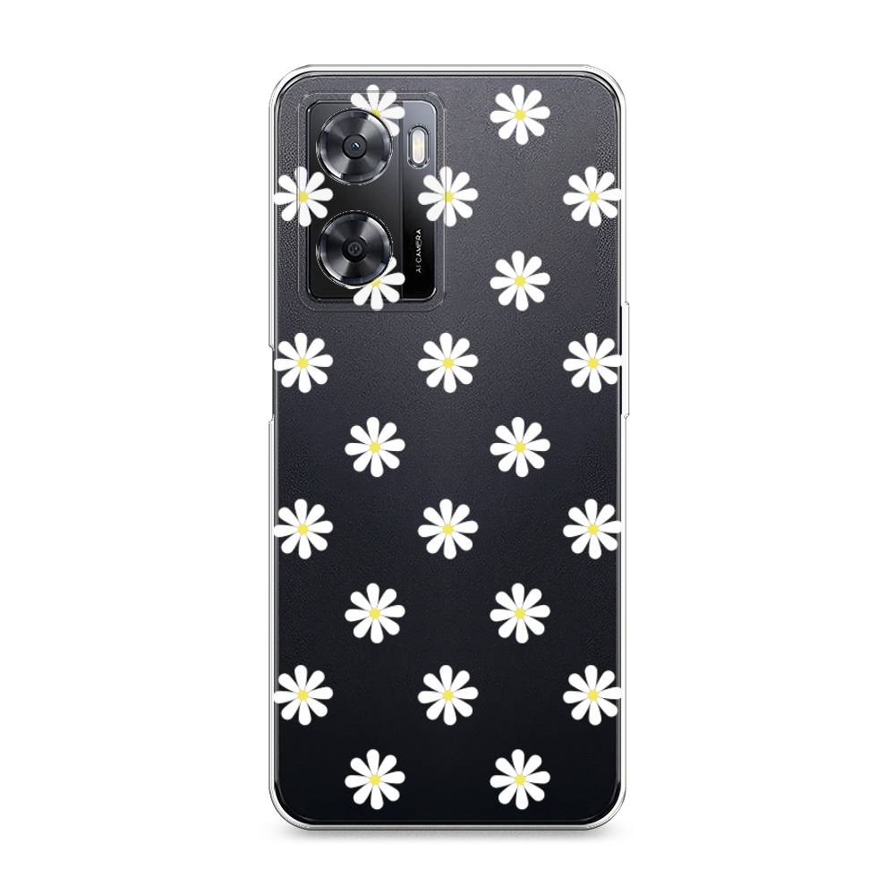 

Силиконовый чехол "Маленькие ромашки" на Oppo A57 4G, 2510350-8