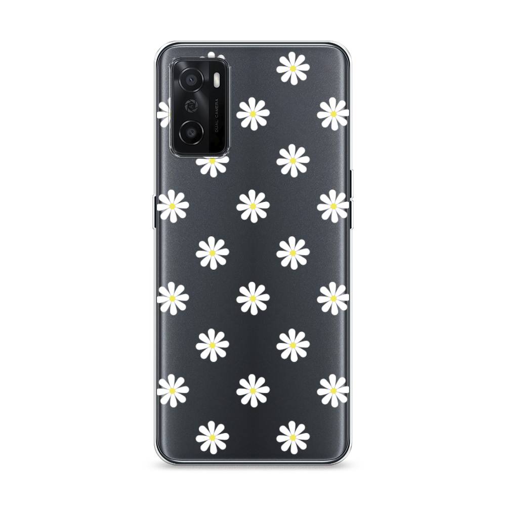 

Силиконовый чехол "Маленькие ромашки" на Oppo A55s 5G, 2510150-8