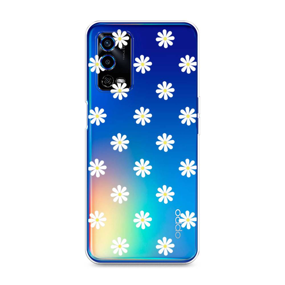 

Силиконовый чехол "Маленькие ромашки" на Oppo A55 4G, 259150-8