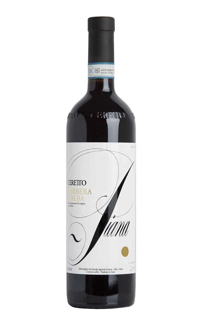 фото Вино сухое красное ceretto piana barbera d'alba 2019, италия, 0.75 л