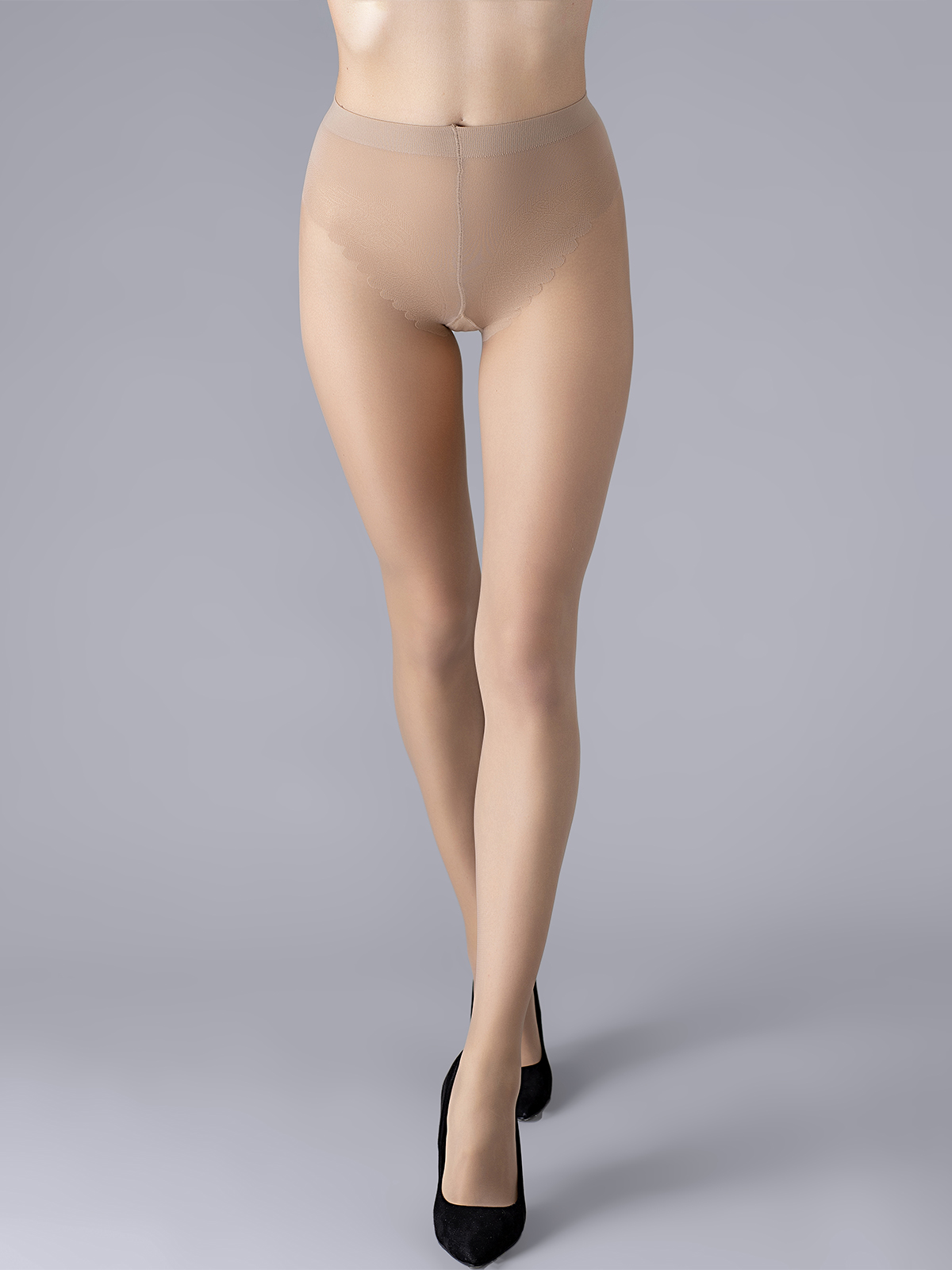 

Колготки женские Giulia BIKINI 20 бежевые L, Бежевый, BIKINI 20