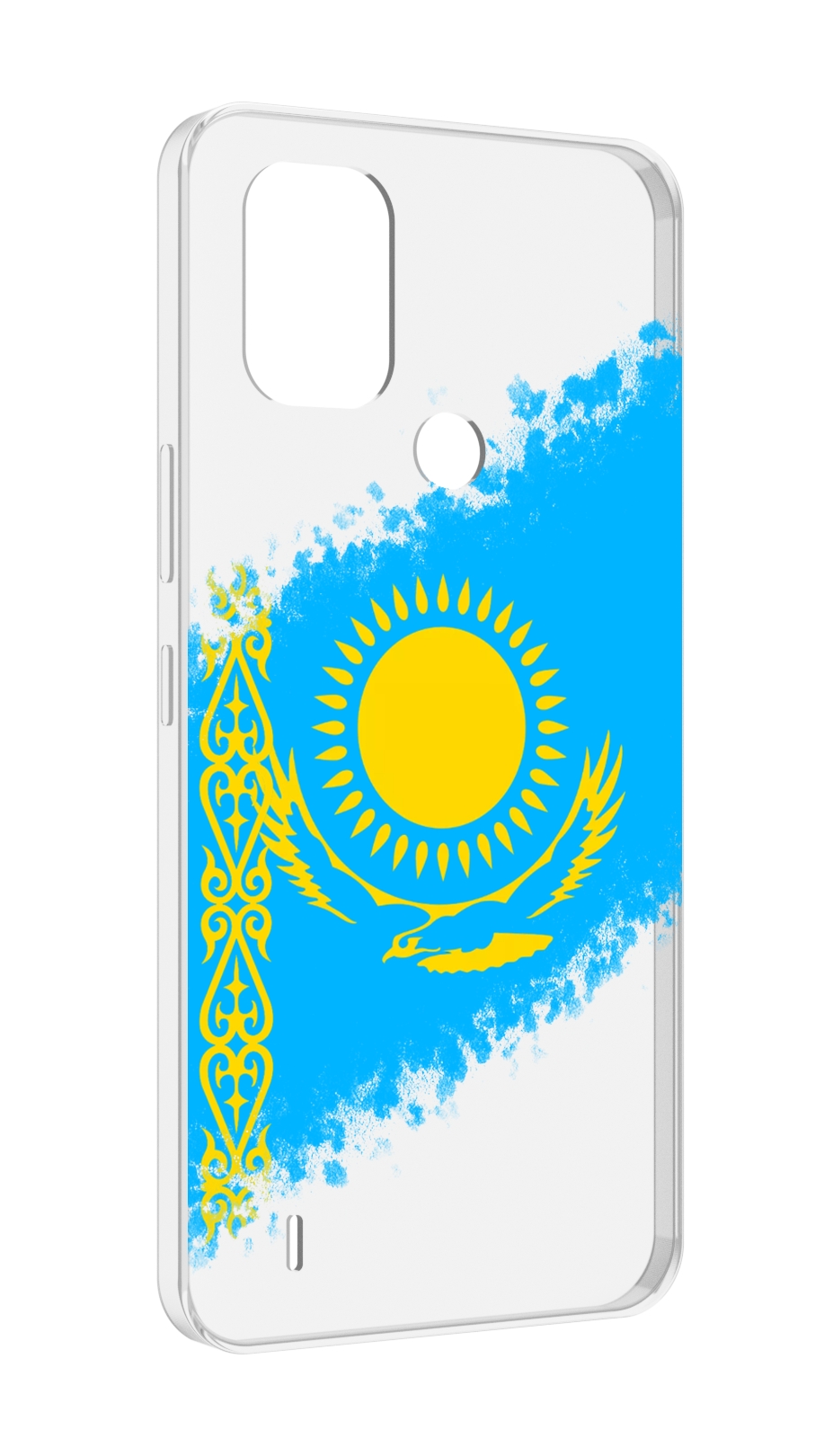 

Чехол MyPads флаг Казахстана для Nokia C31, Прозрачный, Tocco