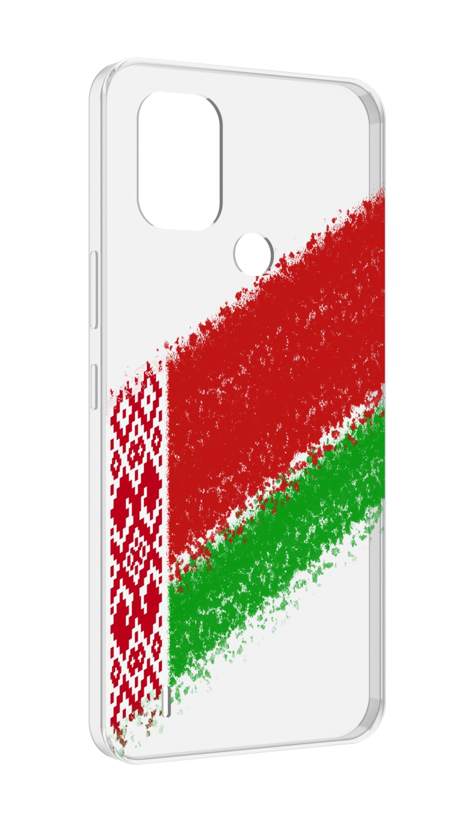 

Чехол MyPads флаг Белорусии мужской для Nokia C31, Прозрачный, Tocco