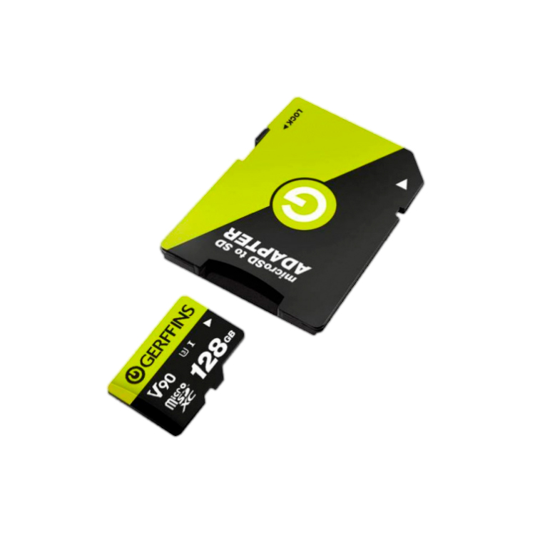 

Карта памяти Gerffins microSDXC V90 UHS-I 128GB