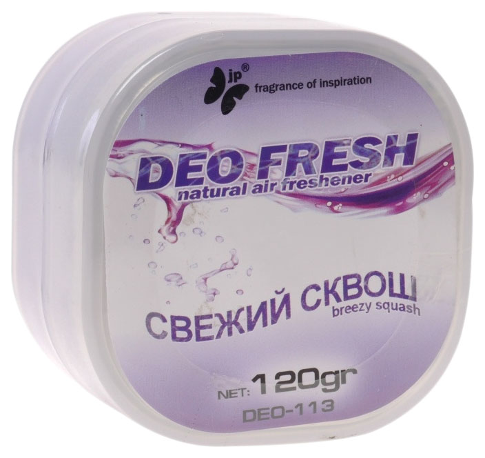 

Ароматизатор в машину FKVJP DEO-113 DEO Fresh свежий сквош, Прозрачный, DEO-113