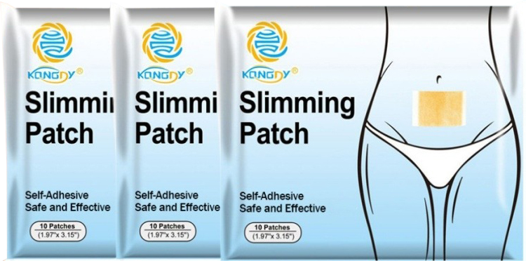 Пластырь для похудения Kongdy Slimming Patch Для похудения 3 упаковки 30шт., NoBrand, желтый  - купить