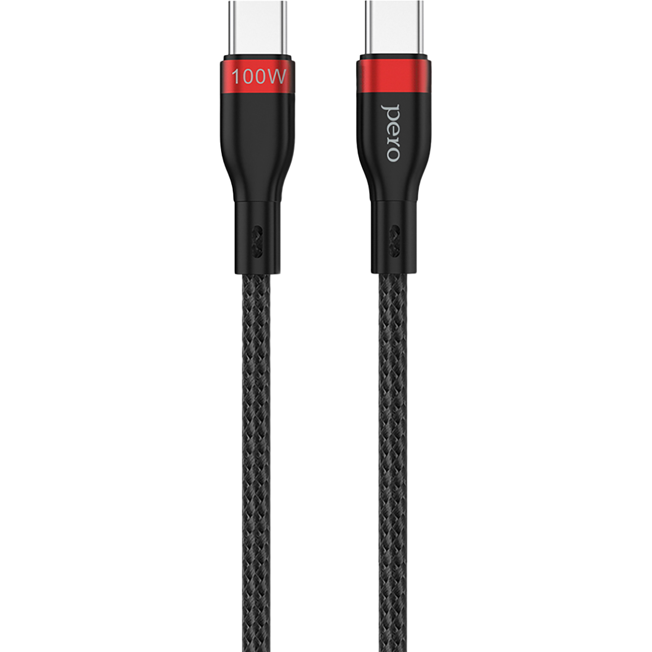 

Аксессуар Pero DC-10 PD USB Type-C - USB Type-C 5A 100W 1.5m Black PRDC-10TTB