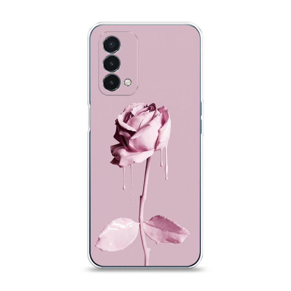 

Чехол Awog на OnePlus Nord N200 5G / ВанПлас Nord N200 5G "Роза в краске", Белый;розовый, 152250-8