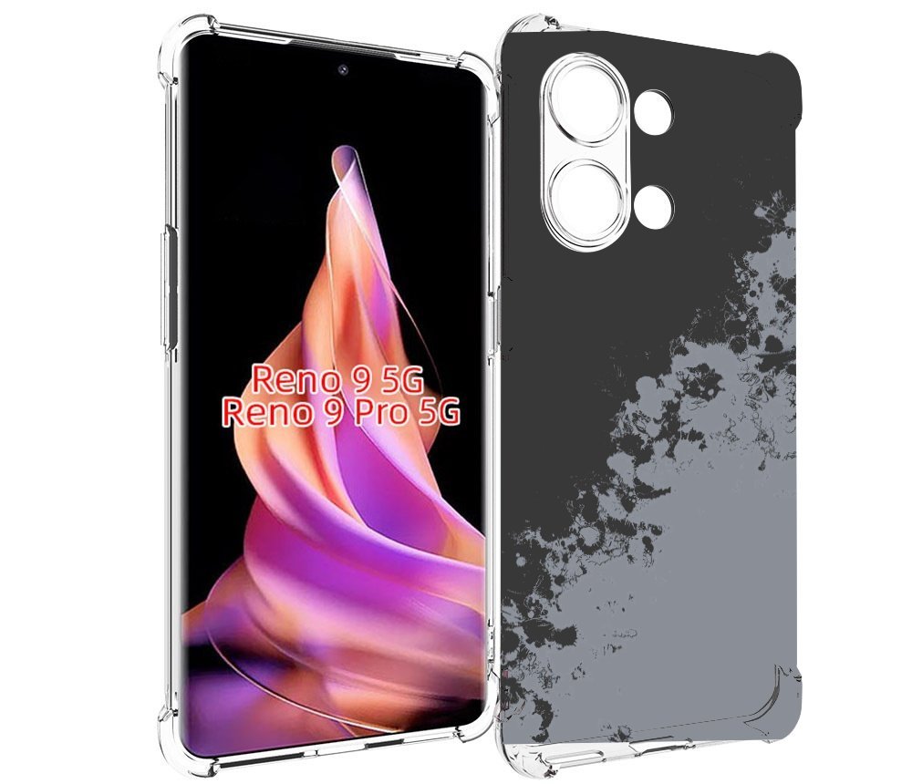 

Чехол MyPads серый-эстетичный для Oppo Reno 9/Reno 9 Pro, Прозрачный, Tocco